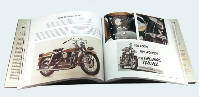Double page d’un ouvrage mis en pages par Reylec