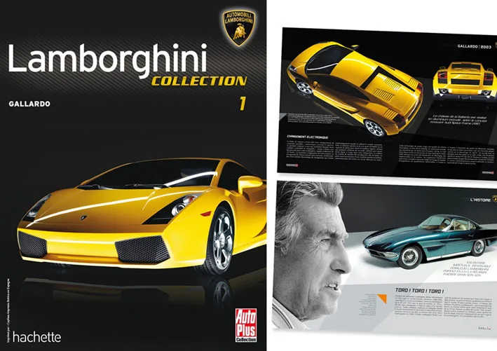 Collection Lamborghini éditée de 2014 à 2017
